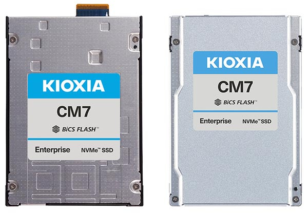 Фото - KIOXIA начала поставки SSD-накопителей серии CM7 с интерфейсом PCIe 5.0