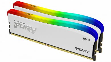 Фото - Kingston представила белую память FURY Beast DDR4 RGB Special Edition