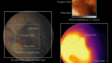 Фото - Марс под наблюдением самого современного телескопа в мире. «Джеймс Уэбб» сделал несколько снимков Красной планеты