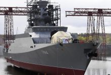 Фото - Начались испытания новейшего ракетного корабля «Град» с «Калибрами»