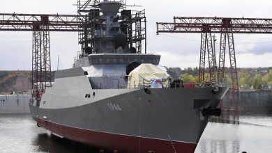 Фото - Начались испытания новейшего ракетного корабля «Град» с «Калибрами»